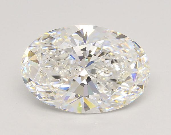 4.09 Carat Oval Cut Lab-Created Diamond Discount