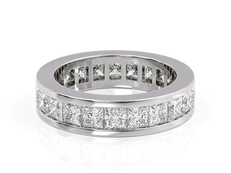 3.5ct Princess Channel Eternity Hot on Sale