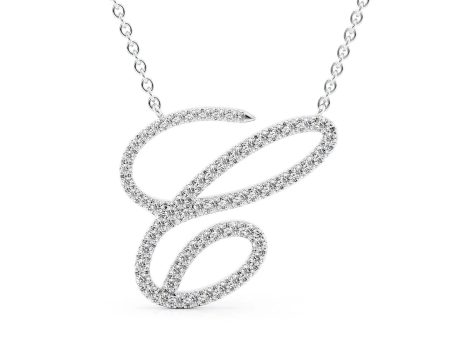 Pave Initial Pendant Cheap