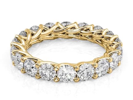 3.5ct Round Trellis Eternity Fashion