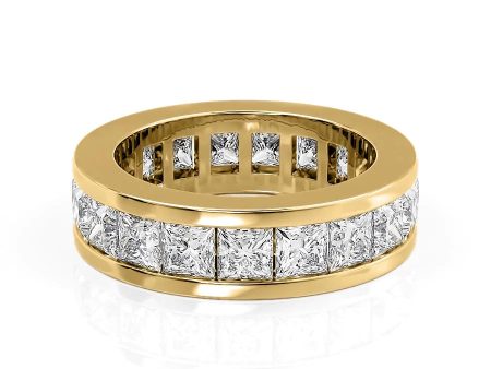 4.7ct Princess Channel Eternity Cheap