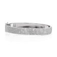 5 Row Pave Bangle Supply