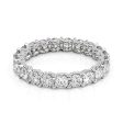 2.3ct Round U Pave Prong Eternity Online now