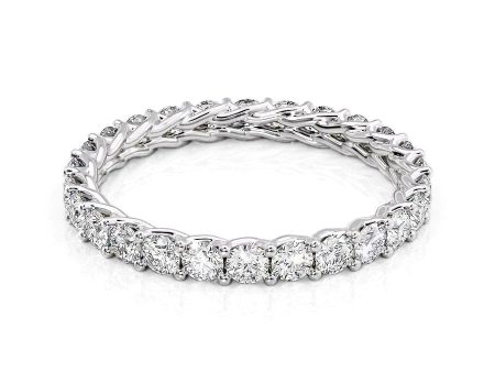 1.5ct Round Trellis Eternity Online Hot Sale