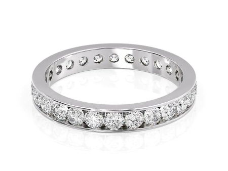 1.2ct Round Channel Eternity Hot on Sale