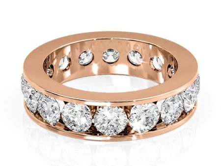 4ct Round Channel Eternity For Cheap